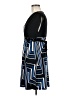 Forever 21 Graphic Blue Cocktail Dress Size M - photo 5