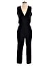 Lou & Grey Solid Black Jumpsuit Size S - photo 1