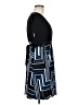Forever 21 Graphic Blue Cocktail Dress Size M - photo 4