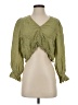 Zara Green 3/4 Sleeve Blouse Size XS - photo 1