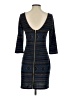 Hello Miss Argyle Blue Casual Dress Size S - photo 2
