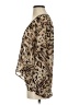 Lovers + Friends 100% Polyester Animal Print Brown 3/4 Sleeve Blouse Size S - photo 5