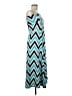 Chances R Chevron-herringbone Teal Casual Dress Size M - photo 4