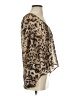 Lovers + Friends 100% Polyester Animal Print Brown 3/4 Sleeve Blouse Size S - photo 4