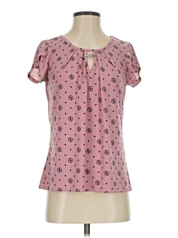 Adrienne Vittadini Short Sleeve Blouse (view 1)