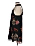 Olivaceous 100% Polyester Floral Black Casual Dress Size M - photo 5