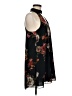 Olivaceous 100% Polyester Floral Black Casual Dress Size M - photo 4