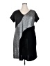 NY Collection Color Block Silver Cocktail Dress Size 2X - photo 1
