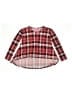 Say What? Plaid Red 3/4 Sleeve Blouse Size S (kids) - photo 1