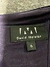 M David Meister 100% Polyester Black Cocktail Dress Size 6 - photo 7