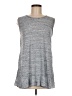 Allen Allen Gray Sleeveless Top Size M - photo 1