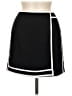 River Island 100% Polyester Graphic Black Casual Skirt Size 8 - photo 1