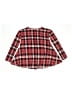 Say What? Plaid Red Long Sleeve T-Shirt Size S (kids) - photo 2