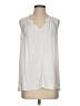 Simply Vera Vera Wang 100% Polyester Ivory Sleeveless Blouse Size S - photo 1