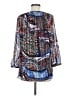 Daniel Rainn 100% Polyester Blue 3/4 Sleeve Blouse Size M - photo 2