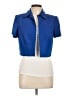 Studio I 100% Polyester Blue Jacket Size 10 (petite) - photo 1