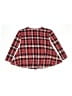 Say What? Plaid Red Long Sleeve Top Size S (kids) - photo 2