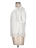 Shein Ivory Short Sleeve Blouse Size L - photo 5