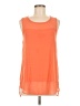 Vince Camuto Orange Sleeveless Blouse Size M - photo 1
