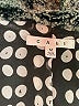 CAbi 100% Polyester Tweed Gray Black Faux Fur Jacket Size M - photo 6