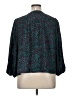 Nine West 100% Polyester Teal 3/4 Sleeve Blouse Size XL (petite) - photo 2