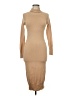 Lioness 100% Polyester Tan Casual Dress Size M - photo 1