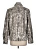 Alfred Dunner 100% Polyester Animal Print Silver Jacket Size 10 - photo 2