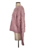 Lucky Brand Hearts Pink Pullover Sweater Size S - photo 5