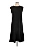 Assorted Brands Solid Black Casual Dress Size L - photo 1