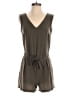 Zara Basic Solid Green Gray Romper Size XS - photo 1