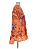 Unbranded 100% Polyester Paisley Orange Casual Dress Size S - photo 4