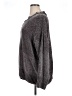 Zenana Outfitters 100% Polyester Metallic Gray Pullover Sweater Size L - photo 5
