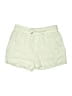 Athleta 100% Linen Solid Green Shorts Size 4 - photo 1