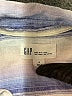 Gap Stripes Blue Long Sleeve Button-Down Shirt Size S - photo 7