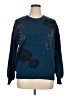 Torrid Paisley Blue Pullover Sweater Size 1X Plus (1) - photo 1