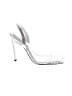 Good American Silver Sandals Size 9 - photo 1