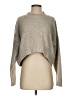 SNDYS. Metallic Gray Pullover Sweater Size S - photo 1