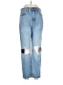 Madewell Color Block Blue Jeans Size 28 waist - photo 1