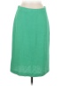 St. John Solid Green Formal Skirt Size 8 - photo 1