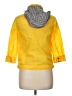 Aquascutum 100% Polyamide Color Block Yellow Raincoat Size 6 - photo 2