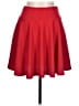 Unbranded Solid Red Casual Skirt Size L - photo 1