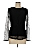 DKNY Black Long Sleeve Top Size M - photo 1