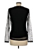 DKNY Black Long Sleeve Top Size M - photo 2