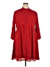 NY&C 100% Polyester Solid Red Casual Dress Size XXL - photo 1