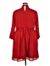 NY&C 100% Polyester Solid Red Casual Dress Size XXL - photo 2