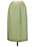 Le Suit 100% Polyester Solid Green Casual Skirt Size 8 - photo 1