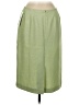 Le Suit 100% Polyester Solid Green Casual Skirt Size 8 - photo 2