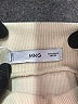 MNG Ivory Long Sleeve Top Size XL - photo 7