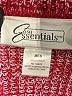Easy Essentials 100% Acrylic Burgundy Cardigan Size M - photo 7
