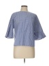 Unbranded Blue 3/4 Sleeve Blouse Size L (estimated) - photo 1